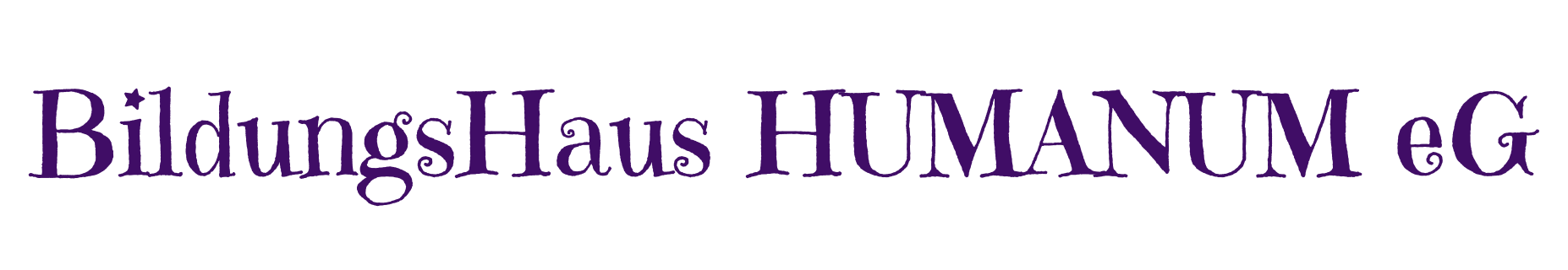 Logo BildungsHaus HUMANUM lang - Platzhalter